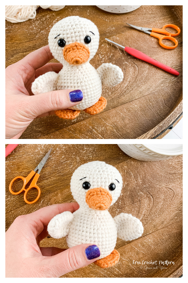 Quick Crochet Duck Amigurumi Free Pattern