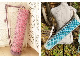 Yoga Mat Bag Free Crochet Patterns & Paid Yoga Mat Bag Free Crochet Patterns