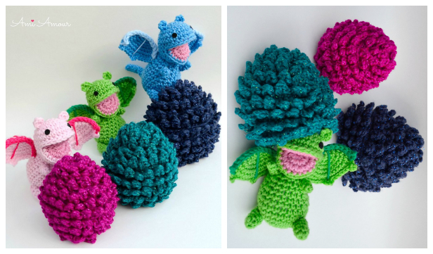 Crochet Dragon Egg Amigurumi Free Patterns