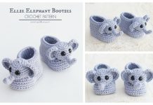 Elephant Baby Booties Free Crochet Pattern + Video Elephant Baby Booties Free Crochet Pattern + Video