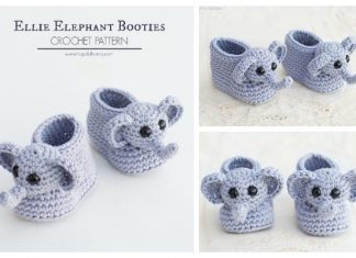 Elephant Baby Booties Free Crochet Pattern + Video Elephant Baby Booties Free Crochet Pattern + Video