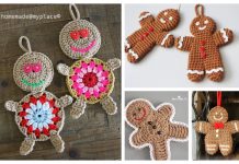 Gingerbread Man Ornament Free Crochet Patterns Gingerbread Man Ornament Free Crochet Patterns