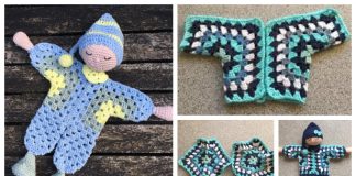 granny hexagon doll