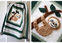 Adorable Sloth Blanket Free Crochet Pattern Adorable Sloth Blanket Free Crochet Pattern