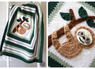 Adorable Sloth Blanket Free Crochet Pattern Adorable Sloth Blanket Free Crochet Pattern