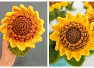 Sunflower Bouquet Free Crochet Patterns Sunflower Bouquet Free Crochet Patterns