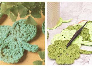 6 Spring Shamrock Coaster Free Crochet Patterns Spring Shamrock Coaster Free Crochet Patterns & Paid