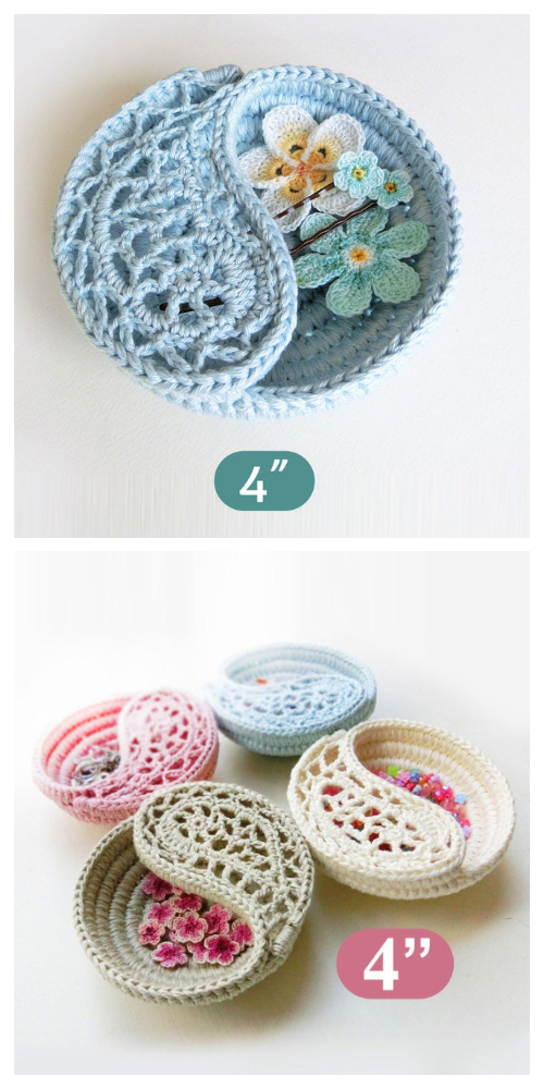 Yin Yang Paisley Dish Crochet Patterns