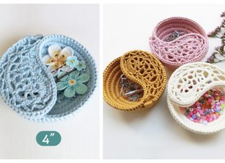 Yin Yang Paisley Dish Crochet Patterns Yin Yang Paisley Dish Crochet Patterns