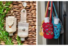 Hand Sanitizer Holder Free Crochet Patterns Hand Sanitizer Holder Free Crochet Patterns
