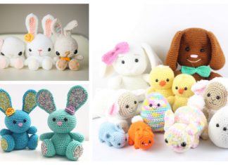 Amigurumi Spring Bunny Free Crochet Patterns Crochet Spring Bunny Amigurumi Free Patterns