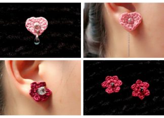 Earring Jackets Free Crochet Pattern Earring Jackets Free Crochet Pattern