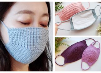 Face Mask Free Crochet Patterns & Paid + Video Face Mask Free Crochet Patterns + Video