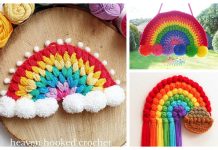 Rainbow Wall Hanging Free Crochet Patterns & Paid Rainbow Wall Hanging Free Crochet Patterns & Paid
