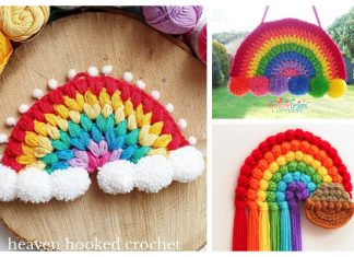 Rainbow Wall Hanging Free Crochet Patterns & Paid Rainbow Wall Hanging Free Crochet Patterns & Paid