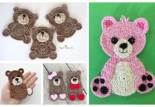 Teddy Bear Applique Free Crochet Patterns & Paid Teddy Bear Applique Free Crochet Patterns & Paid