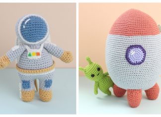 Amigurumi Astronaut Doll Crochet Pattern Amigurumi Astronaut Rocket Ship Free Crochet Pattern
