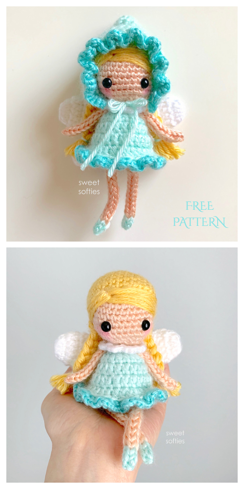 Amigurumi Fairy Doll Free Crochet Patterns