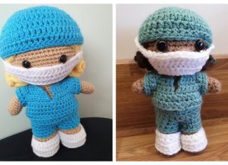 Amigurumi Weebee Doll Healthcare Worker Free Crochet Patterns Amigurumi Little Healthcare Weebee Doll Free Crochet Patterns