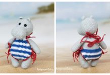 Amigurumi Hippo in Swimsuit Free Crochet Patterns Amigurumi Hippo in Swimsuit Free Crochet Patterns