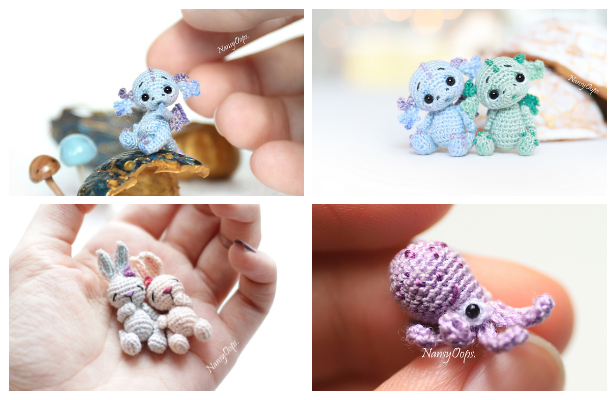 Amigurumi Miniature Animals Free Crochet Patterns Paid Diy Magazine