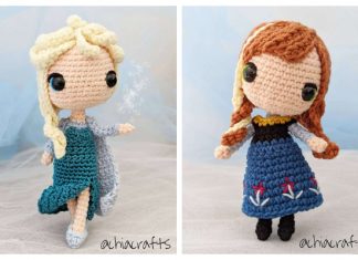 Amigurumi Princess Elsa & Anna Free Crochet Patterns Amigurumi Princess Elsa & Anna Free Crochet Patterns