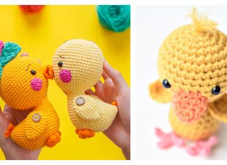 Amigurumi Spring Duck Free Crochet Patterns & Paid Amigurumi Spring Duck Free Crochet Patterns