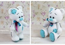 Amigurumi Teddy Bear Free Crochet Pattern + Video Amigurumi Teddy Bear Free Crochet Pattern + Video
