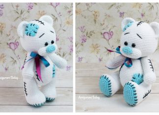 Amigurumi Teddy Bear Free Crochet Pattern + Video Amigurumi Teddy Bear Free Crochet Pattern + Video