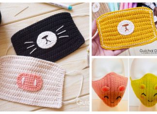 Fun Animal Face Mask Free Crochet Patterns & Paid + Video Fun Animal Face Mask Free Crochet Patterns + Video