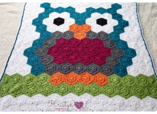 Owl Hexagon Blanket Free Crochet Pattern Owl Hexagon Blanket Free Crochet Pattern