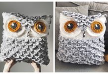 Owl Pillow Free Crochet Pattern & Paid Owl Pillow Free Crochet Pattern & Paid