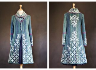 Sashiko Happy Coat Crochet Pattern CAL Sashiko Happy Coat Crochet Pattern