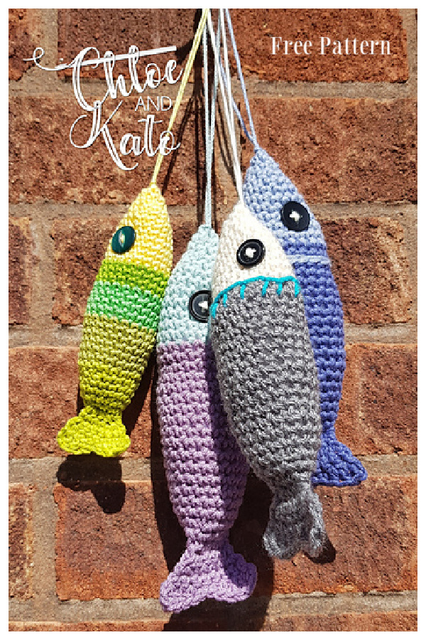 Catch of the Day Fish Free Crochet Patterns