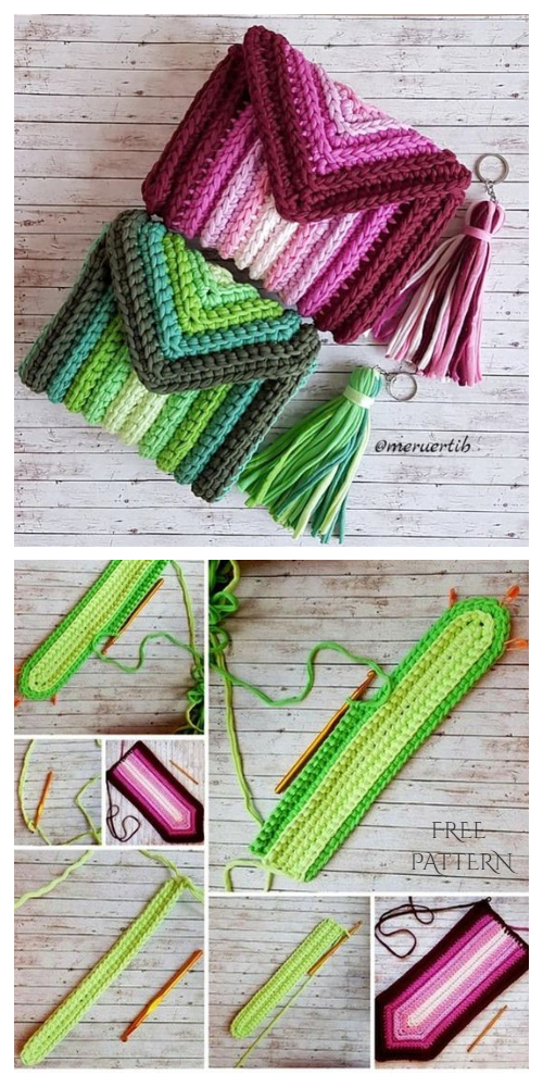 Scrap Yarn Bag Free Crochet Pattern + Video