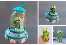 Amigurumi Little Martian Space Alien Free Crochet Patterns Amigurumi Little Martian Space Alien Free Crochet Patterns