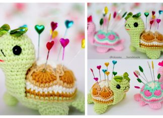 Crochet African Flower Turtle Amigurumi Free Pattern + Video Crochet African Flower Turtle Amigurumi Free Pattern + Video