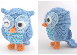 Crochet Jip the Owl Amigurumi Free Pattern + Video Crohcet Jip the owl Amigurumi Free Pattern + Video