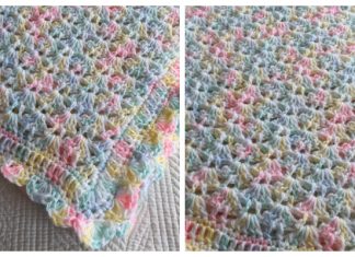 Easy Baby Blanket Free Crochet Pattern Easy Baby Blanket Free Crochet Pattern