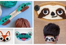 Fun Face Mask Mate Ear Saver Free Crochet Patterns Fun Face Mask Mate Ear Saver Free Crochet Patterns