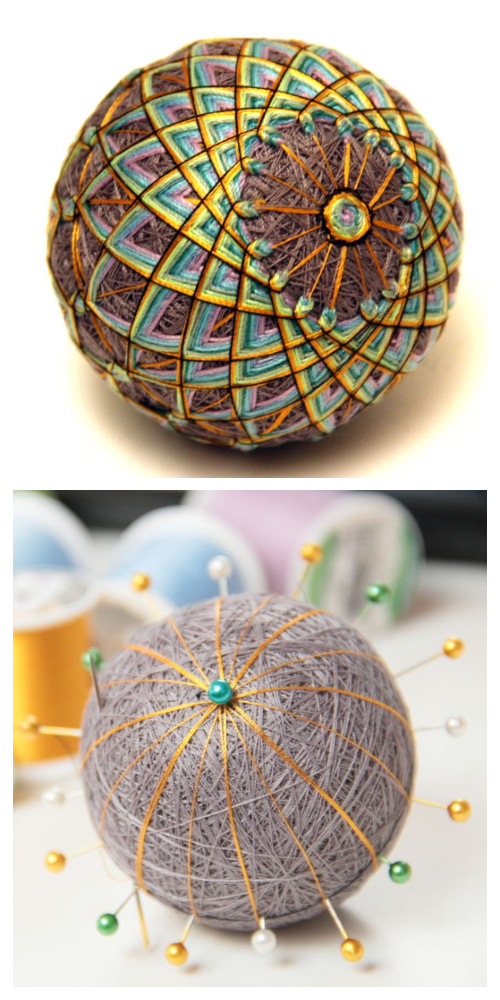 Fun Temari Thread Ball DIY Tutorial