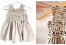 Granny Square Fabric Dress Yoke Free Crochet Patterns Granny Square Fabric Dress Yoke Free Crochet Patterns