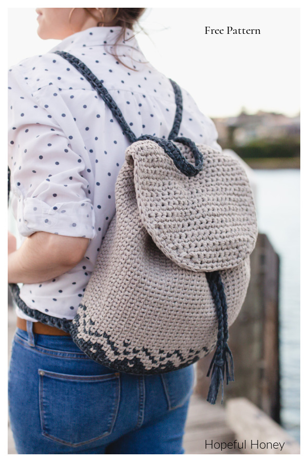 Florence Backpack Free Crochet Patterns