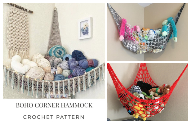 Toy Hammock Free Crochet Patterns and Paid