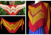 Wonder Woman Wrap Shawl Free Crochet Pattern Wonder Woman Wrap Shawl Free Crochet Pattern