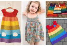 Rainbow Dress Free Crochet Patterns + Video Rainbow Dress Free Crochet Patterns + Video