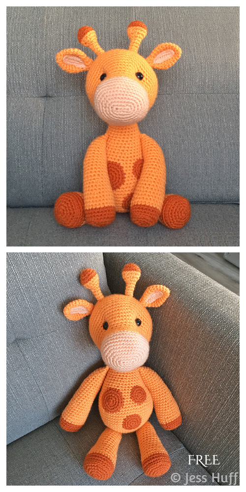 Crochet Giraffe Amigurumi Free Patterns