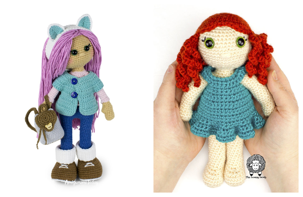 molly doll amigurumi free crochet pattern
