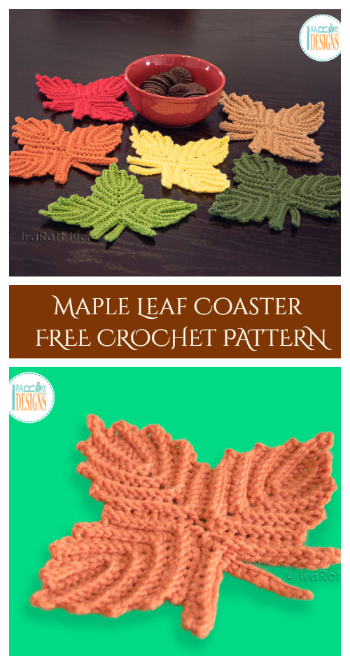 Canadian Maple Leaf Coaster