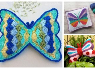 Kids Butterfly Pillow Free Crochet Patterns Kids Butterfly Pillow Free Crochet Patterns